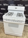 Hotpoint Used Natural Gas Stove 30inches (White) 