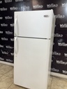 Frigidaire Used Refrigerator Top and Bottom 30x65 1/2” (White) 