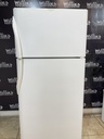 Frigidaire Used Refrigerator Top and Bottom 30x65 1/2” (White) 