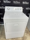 Whirlpool Used Electric Dryer 220volts (30 AMP) 27inches {3 prong} (White) 
