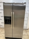 Whirlpool Used Refrigerator Side by Side 36x68 1/2” (Stainless Steel) 