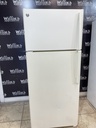 Ge Used Refrigerator Top and Bottom 28x66 1/2” (Bisque)