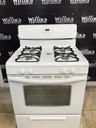 Frigidaire Used Natural Gas Stove 30inches (White) 