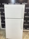Frigidaire Used Refrigerator Top and Bottom 28x59 1/2” (White) 