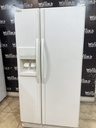 Whirlpool Used Refrigerator Side by Side 33x65 1/2” (White) 