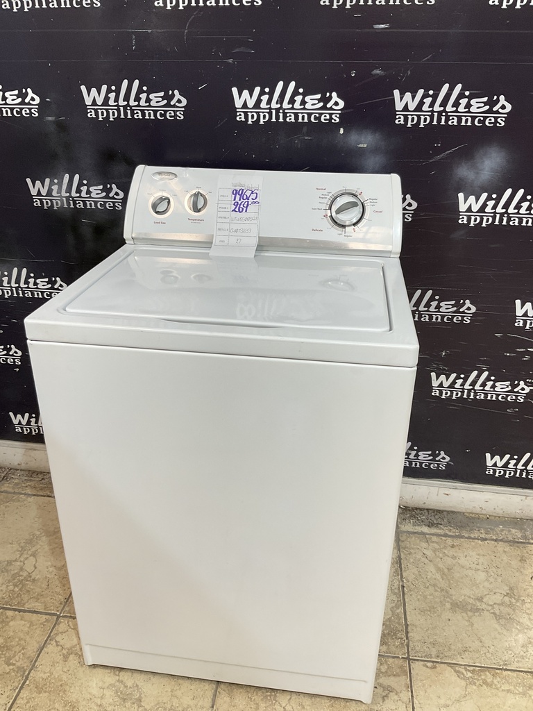 Whirlpool Used Washer Top-load 27inches (White) 