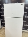Hotpoint Used Refrigerator Top and Bottom 28x61 1/2” (White) 