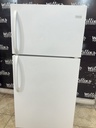 Frigidaire Used Refrigerator Top and Bottom 28x59 1/2” (White) 