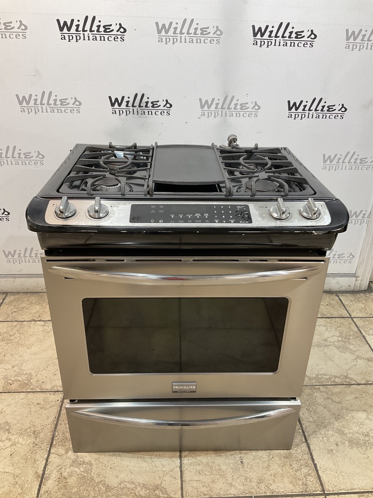 Ge Used Natural Gas Stove 30inches (Stainless Steel) 