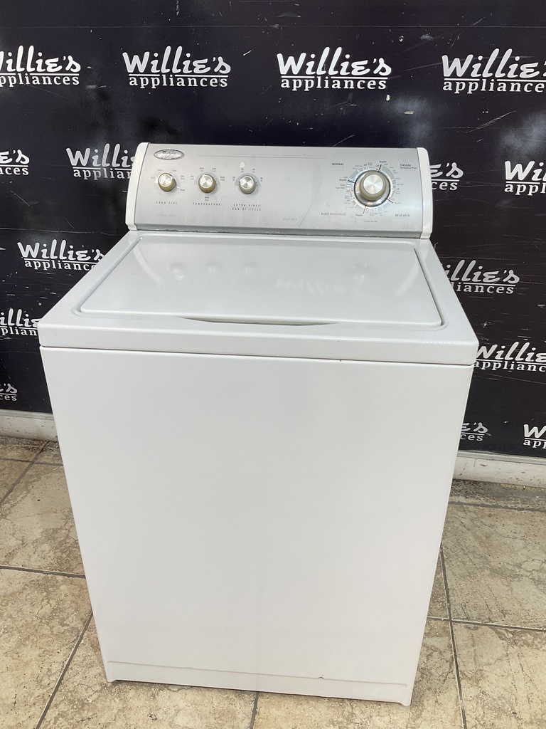Whirlpool Used Washer Top- load 27inches (White) 