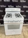 Ge Used Natural Gas Stove 30inches (White) 