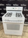 Ge Used Natural Gas Stove 30inches (White) 