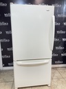 Amana Used Refrigerator Top and Bottom Mount 33x69 (Bisque) 