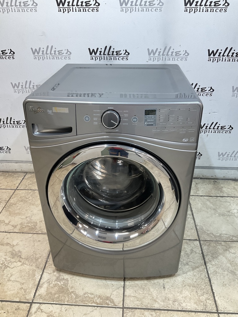Whirlpool Used Washer Front-load 27inches (Grey) 