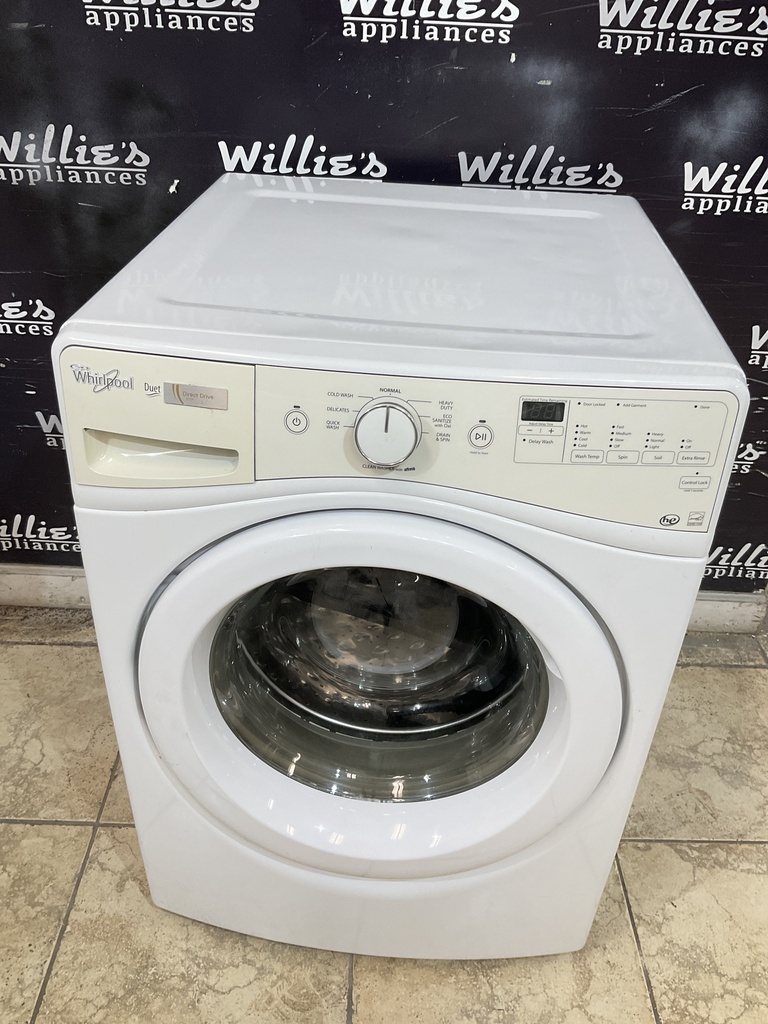 Whirlpool Used Washer Front-load 27inches (White) 
