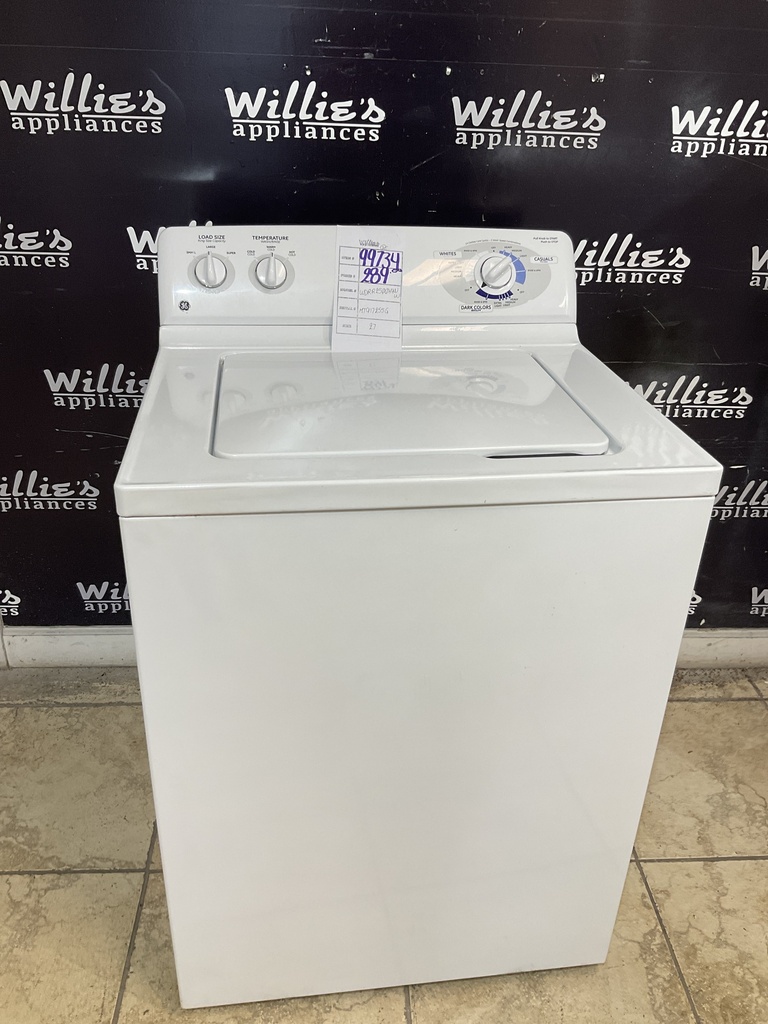 Ge Used Washer Top-load 27inches (White) 