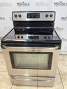 Frigidaire Used Electric Stove 220volts (40/50 AMP) {no cord} (Stainless Steel) 