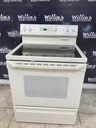 Ge Used Electric Stove 220volts (40/50 AMP) 30inches {4 prong} (Bisque) 