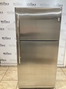 Ge Used Refrigerator Top and Bottom 33x66 1/2” (Stainless Steel)