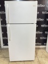 Frigidaire Used Refrigerator Top and Bottom 28x64 1/2” (White) 