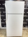 Frigidaire Used Refrigerator Top and Bottom 30x65 1/2” (White) 