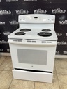 Ge Used Electric Stove 220volts (40/50 AMP) 30inches {no cord} (White) 