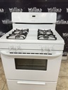 Frigidaire Used Natural Gas Stove 30inches (White) 