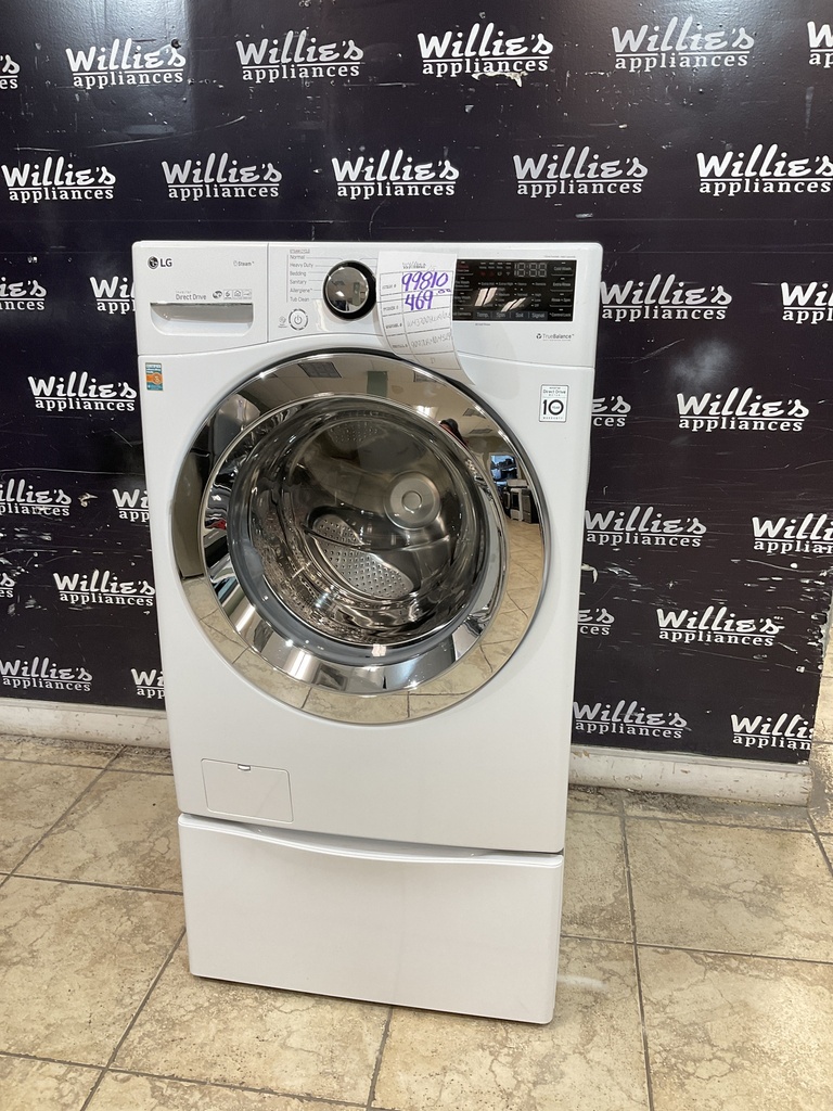 Lg Used Washer Front-load 27inches (White) 