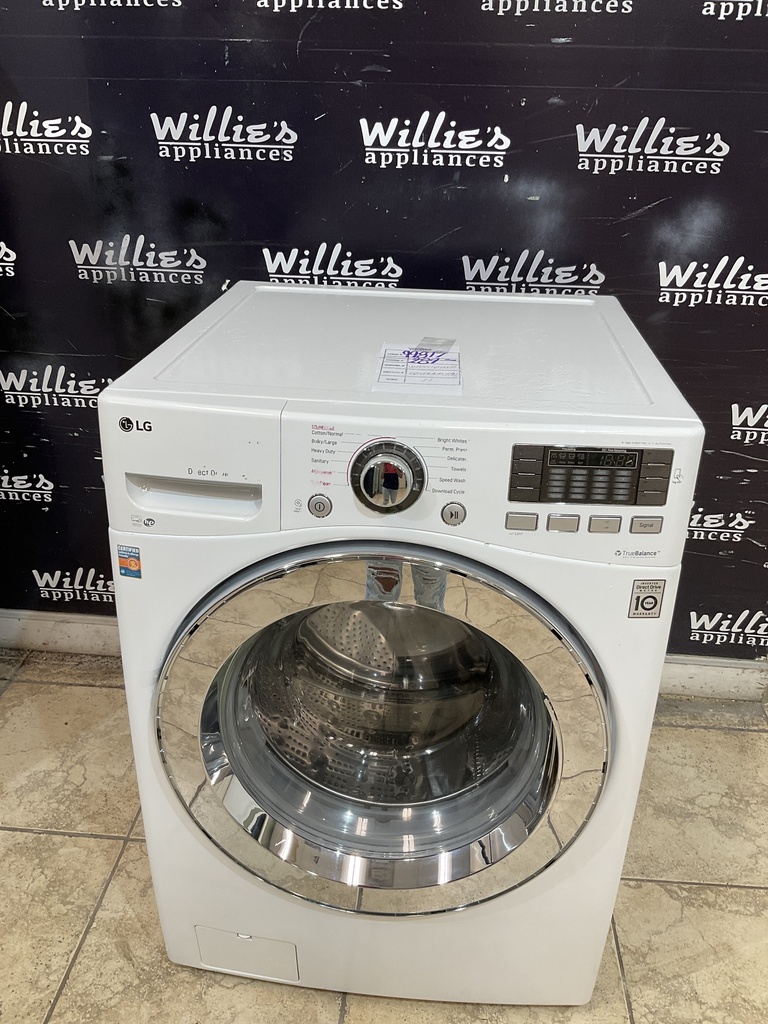 Lg Used Washer Front-load 27inches (White) 