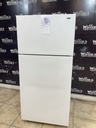 Hotpoint Used Refrigerator Top and Bottom 28x61 1/2” (White) 