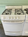 Hotpoint Used Natural Gas Stove 24inches (white) 
