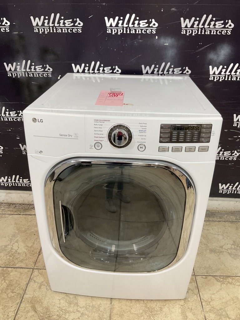 Lg Used Natural Gas Dryer 27inches (White) 