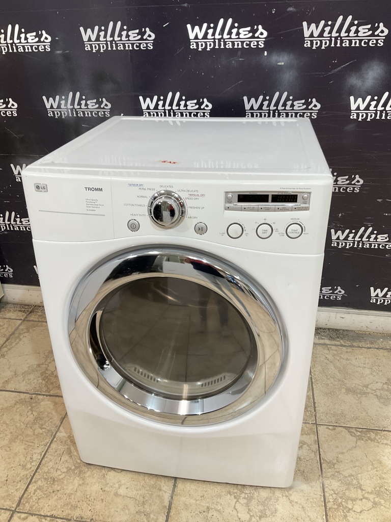 Lg Used Natural Gas Dryer 27inches (White) 