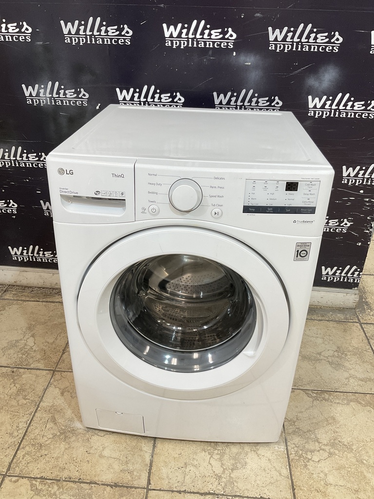 Lg Used Washer Front-load 27inches (White)