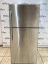 Ge Used Refrigerator Top and Bottom 30x66 1/2” (Stainless Steel) 