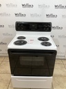 Frigidaire Used Electric Stove 220volts (40/50 AMP) 30inches {no cord} (White/Black) 
