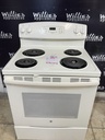 Ge Used Electric Stove 220volts (40/50 AMP) 30inches {4 prong} (Bisque) 