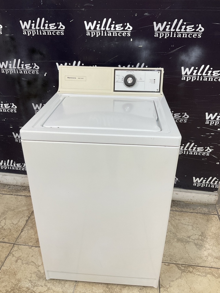 Kenmore Used Washer Top-load 24inches (White) 