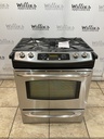 Ge Used Natural Gas Stove 30inches (Stainless Steel) 