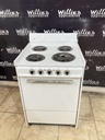 Hotpoint Used Electric Stove 220volts (40/50 AMP) 24inches {3 prong} (White) 