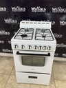 Avanti Used Natural Gas Stove 23 1/2” (White) 