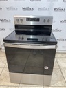 Whirlpool Used Electric Stove 220volts (40/50 AMP) 30inches {no cord} (Stainless Steel) 