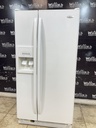 Whirlpool Used Refrigerator Side by Side 33x67 (White) 