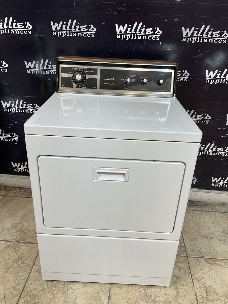 Kenmore Used Electric Stove 220volts (30 AMP) 27inches {3 prong} (White) 