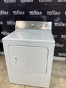 Maytag Used Electric Dryer 220volts (30 AMP) 29inches {no cord} (White) 