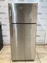 Ge Used Refrigerator Top and Bottom 28x64 (Stainless Steel)