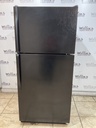 Whirlpool Used Refrigerator Top and Bottom 30x65 1/2” (Black)