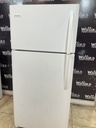 Frigidaire Used Refrigerator Top and Bottom 30x65 1/2” (White) 