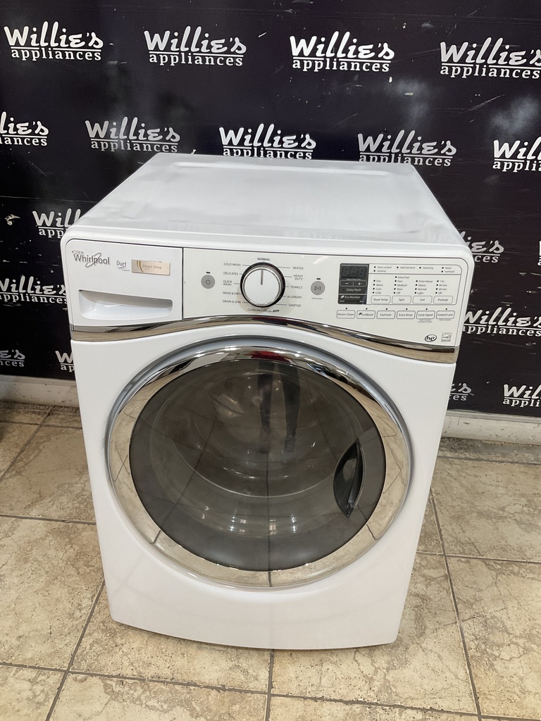 Whirlpool Used Washer Front-load 27inches (White) 