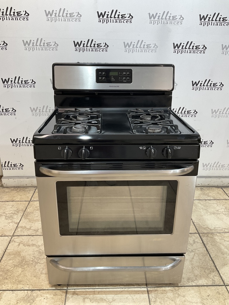 Frigidaire Used Natural Gas Stove 30inches (Stainless Steel) 